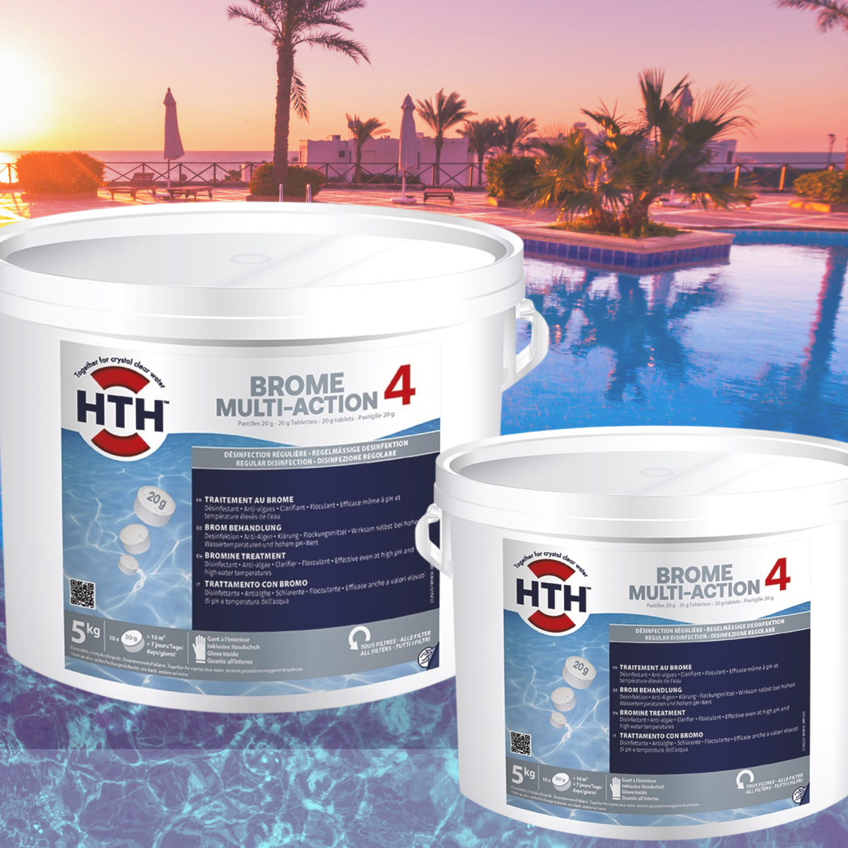 Pack abonnement piscine Hivernage + Remise en route Bayrol/HTH