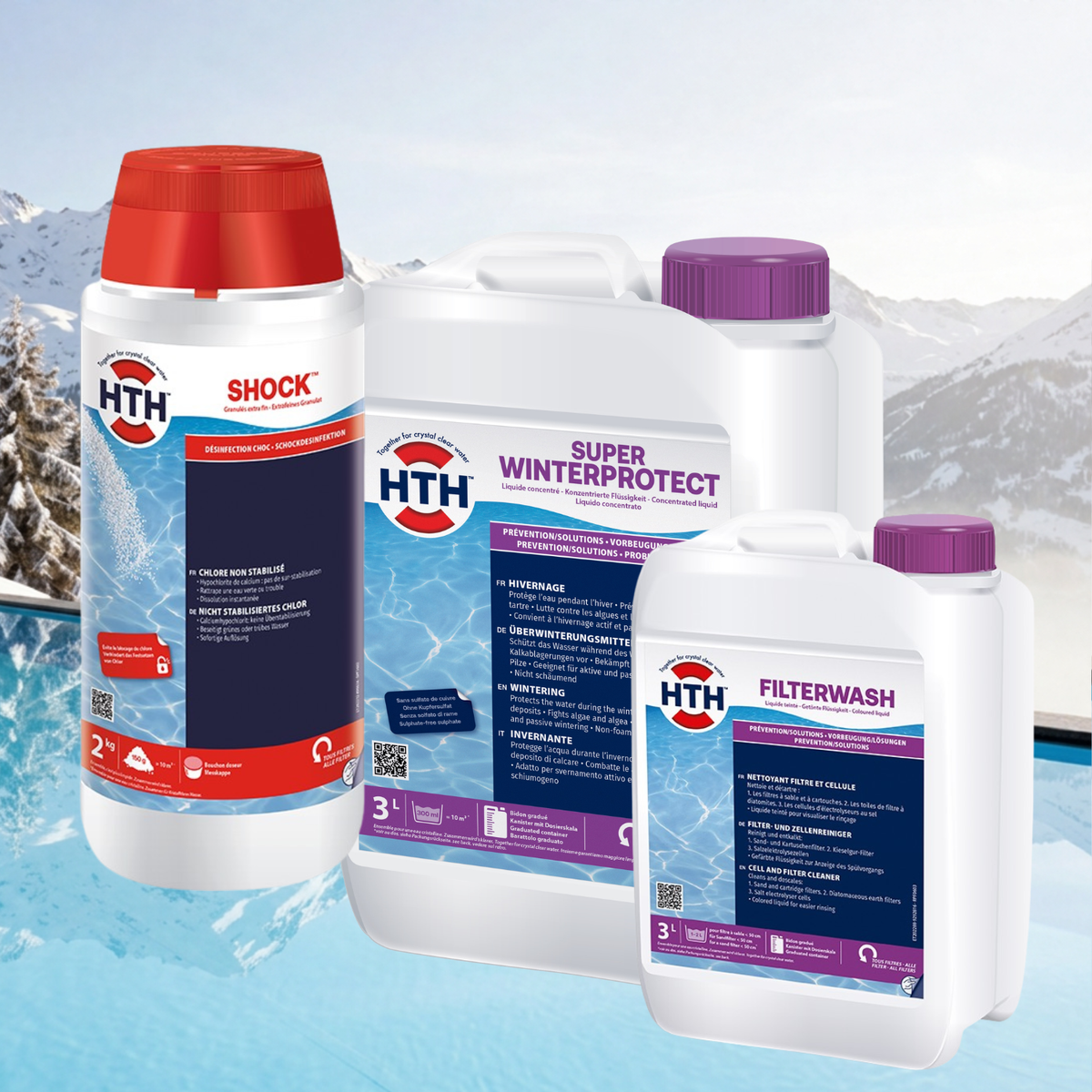 Hivernage de votre piscine - Abonnement entretien Bayrol/HTH