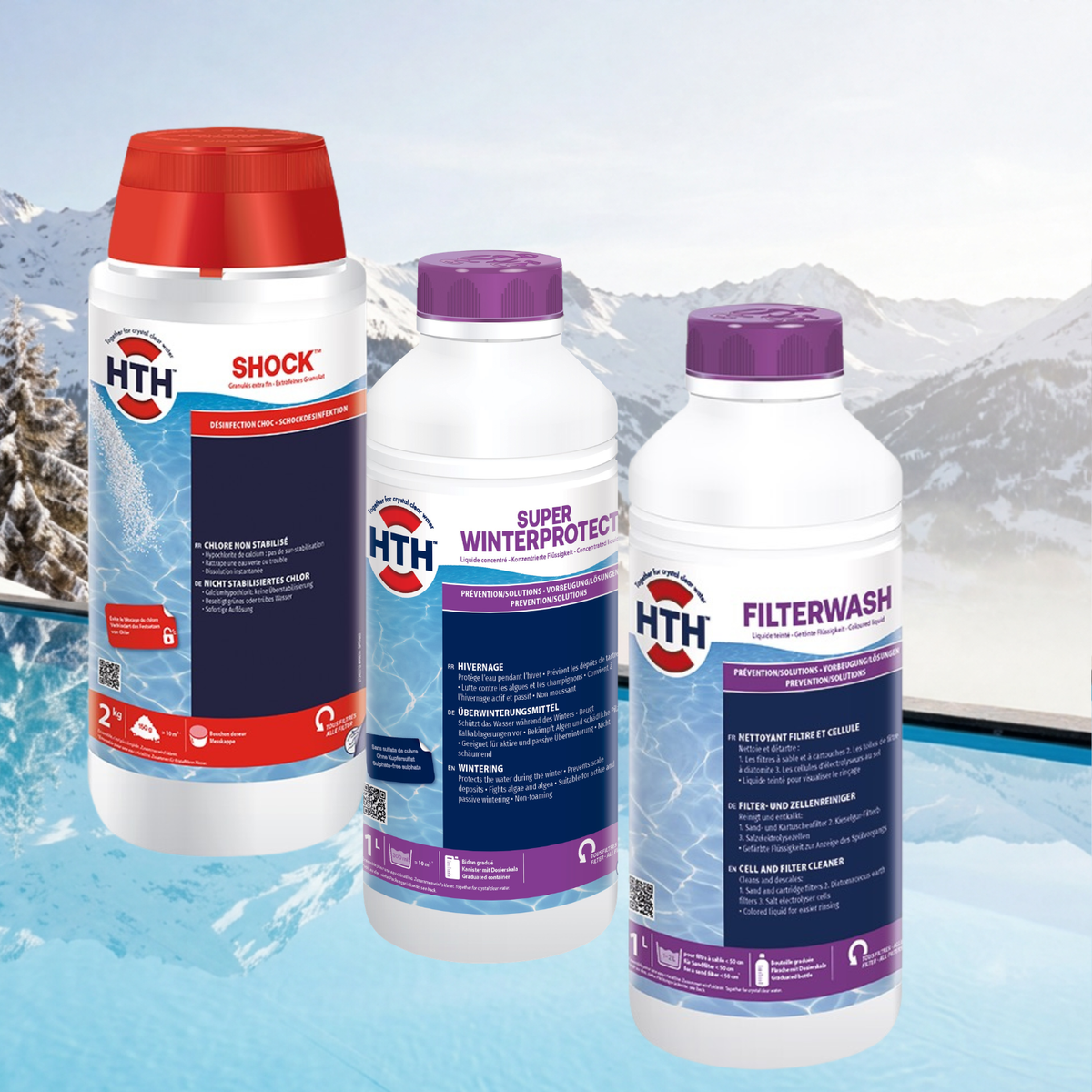 Hivernage de votre piscine - Abonnement entretien Bayrol/HTH