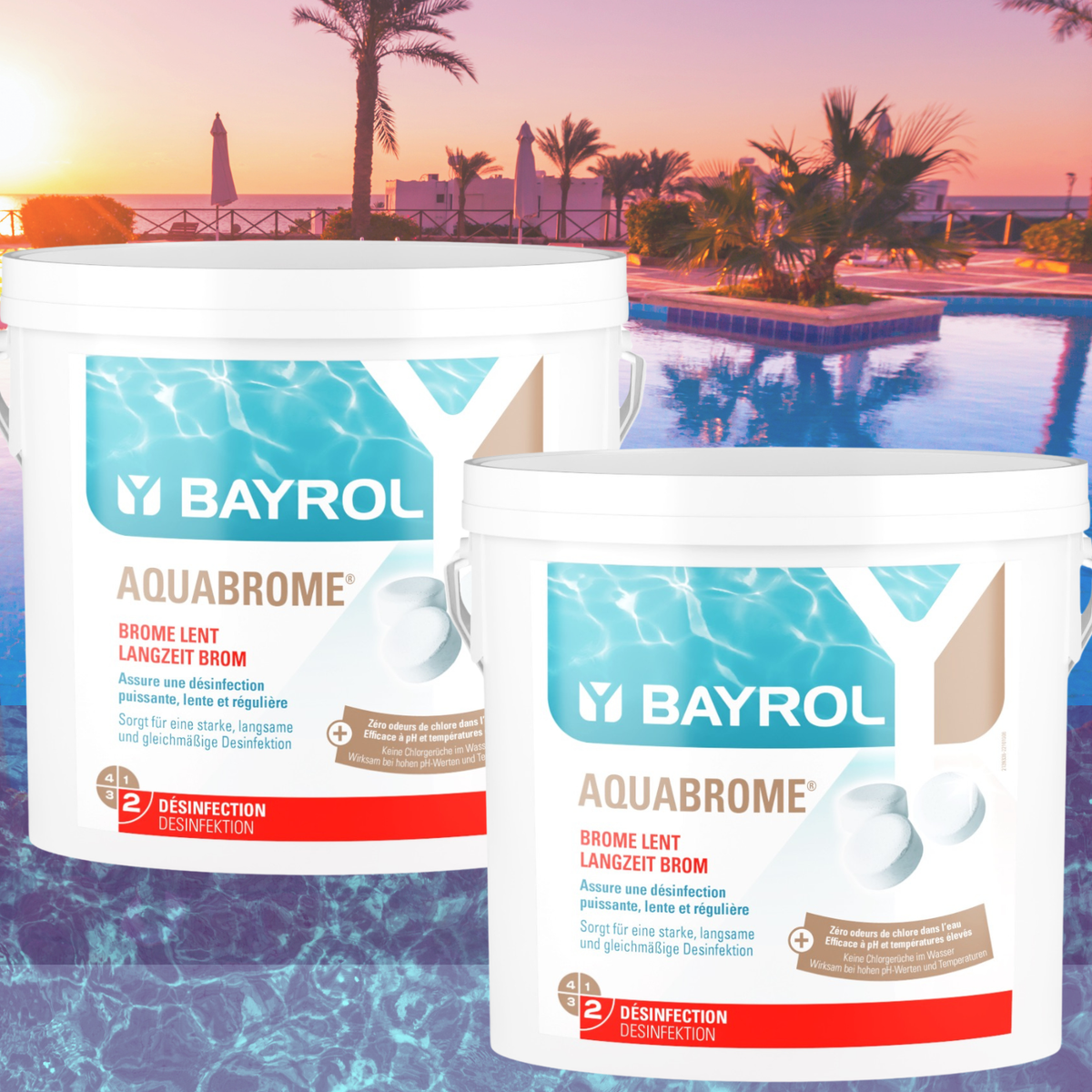 Remise en route de votre piscine – Abonnement traitement eau Bayrol/HTH